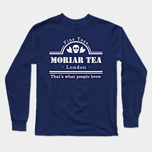 MoriarTea (white) Long Sleeve T-Shirt